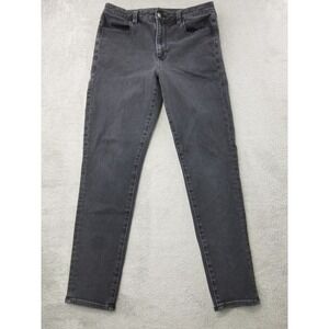 American Eagle Jeans Size 12 Black Super Hi Rise Jeggings 360 Next Level Stretch